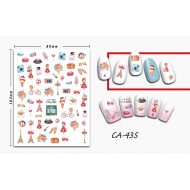 3D Nail Stickers - CA-435